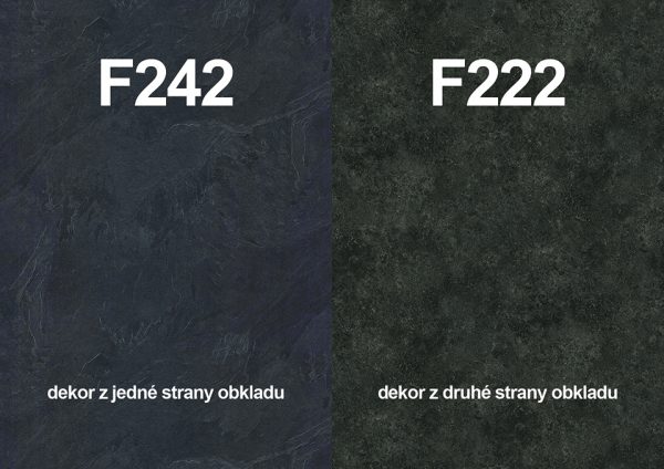 Zástena F242 ST10/ F222 ST76 4100/640/9,2