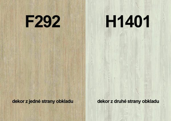 Zástena F292 ST9/ H1401 ST22 4100/640/9,2