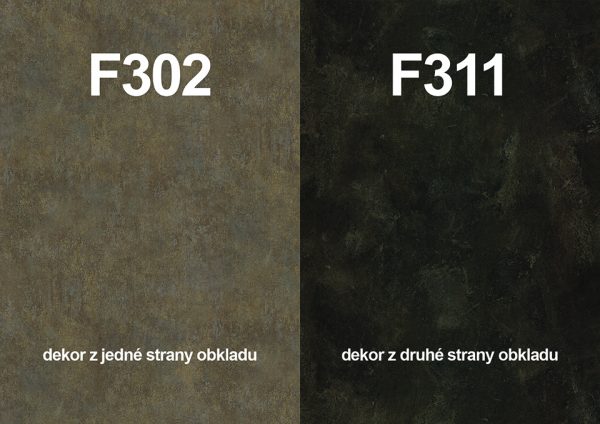 Zástena F302 ST87/ F311 ST87 4100/640/9,2